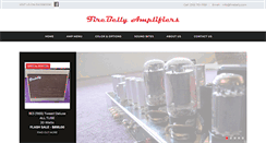 Desktop Screenshot of firebellyamps.com