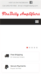 Mobile Screenshot of firebellyamps.com